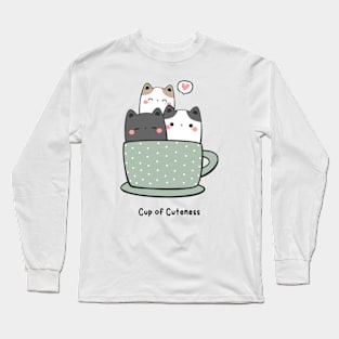 Cup of Cuteness Long Sleeve T-Shirt